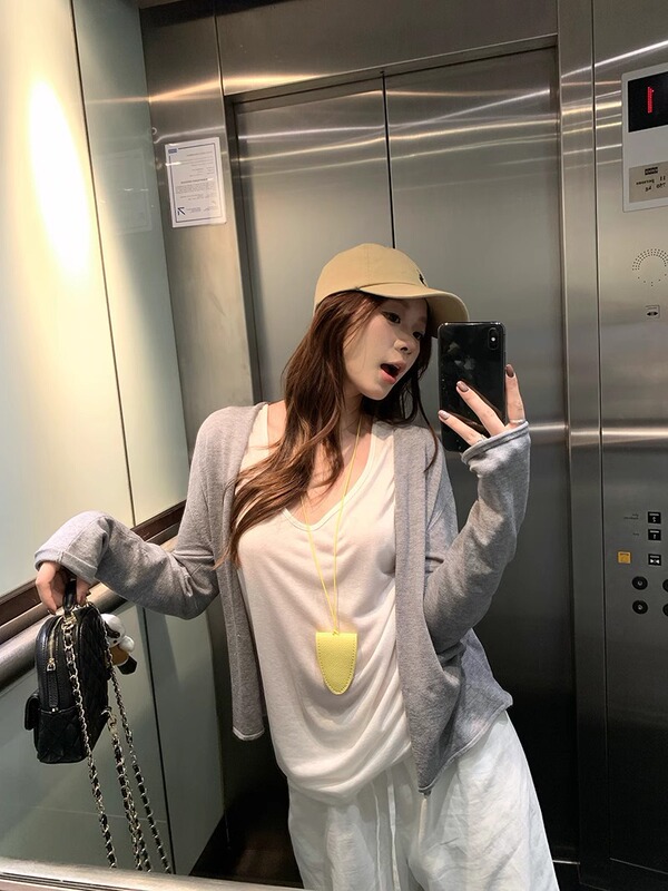 im向 1oo%天丝！氧气感百搭轻薄纸片人防晒开衫女夏薄软宽松外衫|undefined