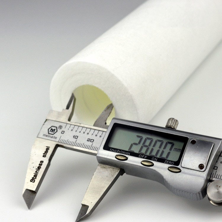 20 pulgadas meltblown PP elemento de filtro 5 micras PP algodón núcleo filtro de agua consumibles agua comercial máquina expendedora elemento de filtro frontal