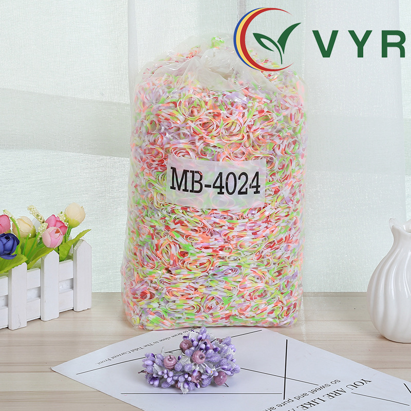 越南越意VYR4024TPU彩色橡皮筋橡胶圈橡皮圈牛皮筋高弹力抗老化