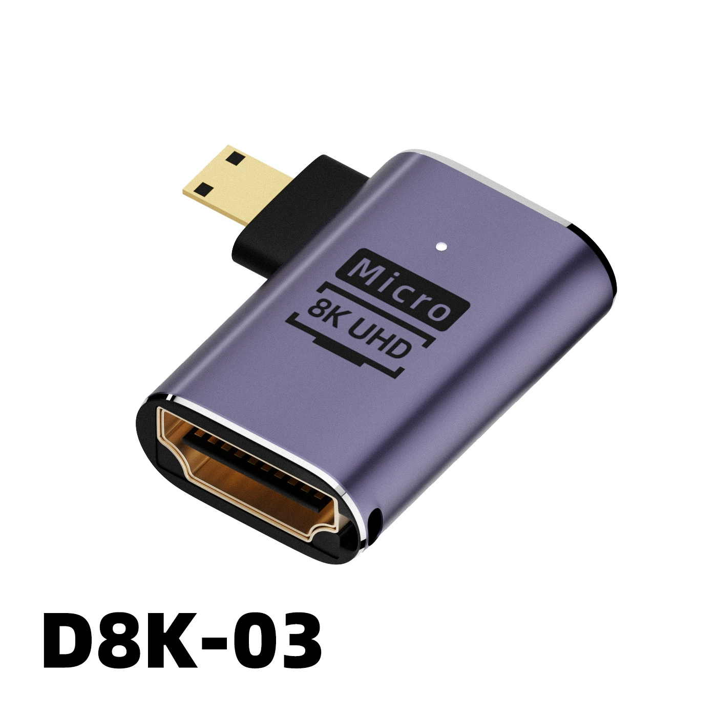 Applicable to HDTV to mini/Micro D adapter 8K HD UHD 2.1 version camera mini HDMI converter
