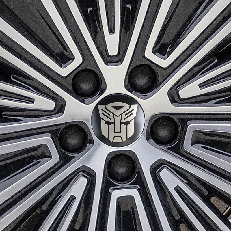 Geely Galaxy A7 Hub Cap Car Sticker Exterior Modification Metal Decorative Sticker Galaxy Car Sticker Logo Color Change