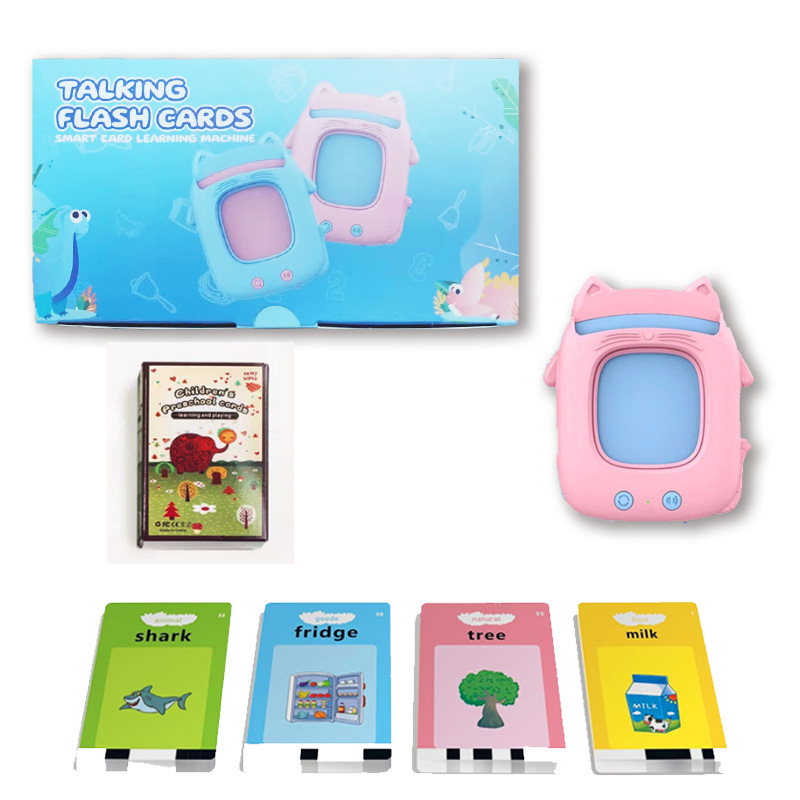 Amazon 猫カードマシン フラッシュカード 子供英語啓発 早期教育学習機 外国貿易カードマシン|undefined