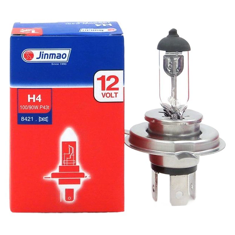 Jinmao автомобильная светодиодная лампа фар 12v лампа h1h3h4h7 дальний свет галогенная лампа противотуманная фара