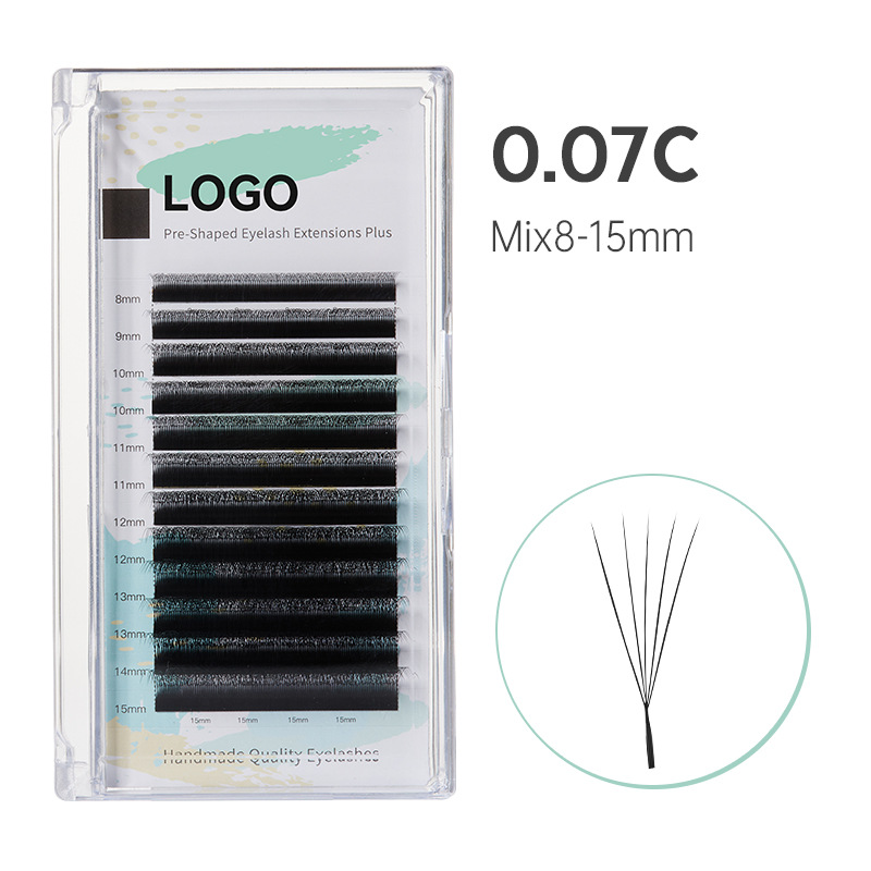 Fabricantes de flores de veludo pequeño trolevo de cuatro hojas injerto transfronterizo pestañas falsas 3D4D5D super suave tienda de pestañas especiales