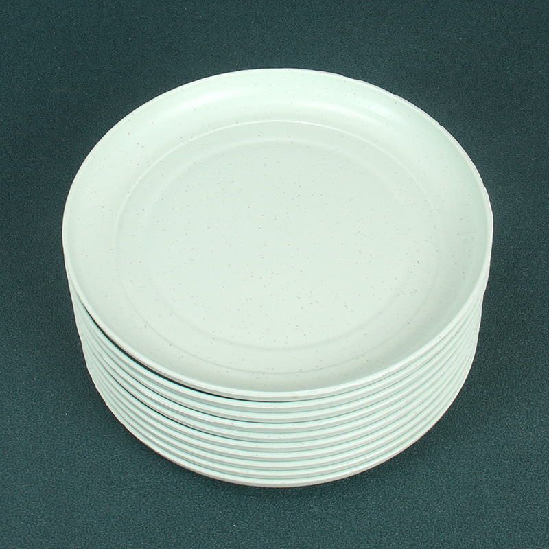 15cm plato de hueso 10 piezas paja de trigo pastel hogar plato de caramelo restaurante plato redondo fruta placa dumpling