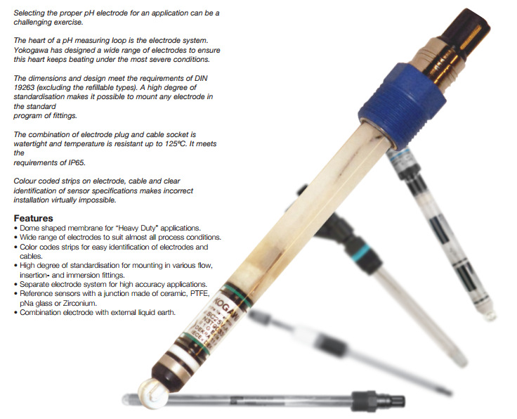YOKOGAWA日本横河FU20-03-T1-NPT/BSS电极全新原装正品