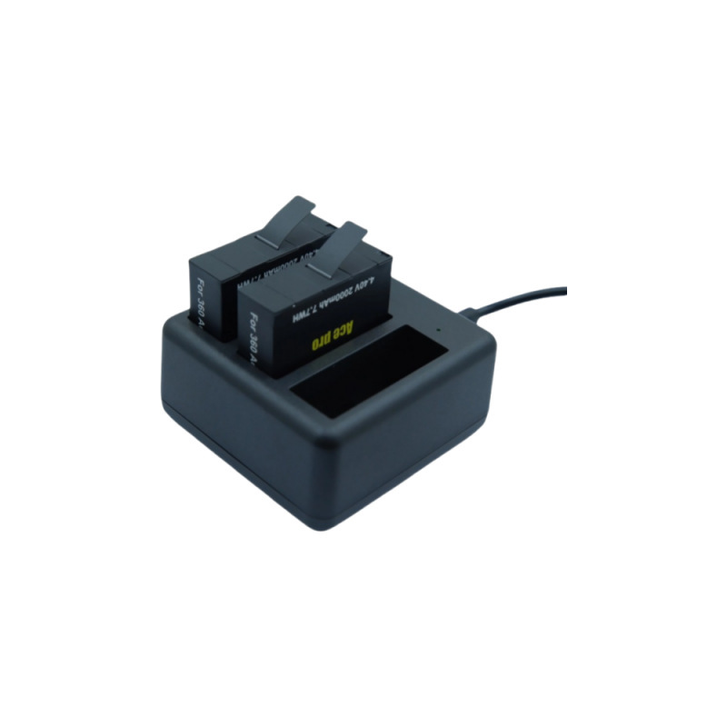 Insta360 ace2/acepro2 アクションカメラ用バッテリー（収納ケース付き）アクションカメラアクセサリー|undefined