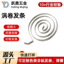 弹簧厂家定制小型精密不锈钢涡旋发条拉伸卷簧非标定制加工不锈钢