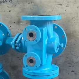 手动沥青保温旋塞阀;BX44W-16C  DN125二通沥青保温旋塞阀图片