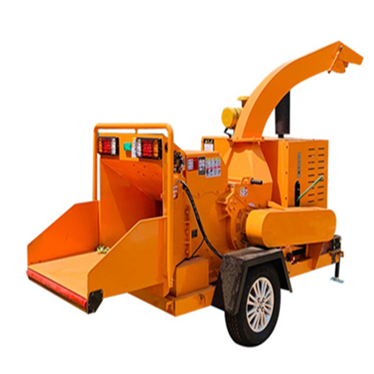 园林绿化果园农场必备自走式树枝粉碎车粉粗树干免费预约现场试机