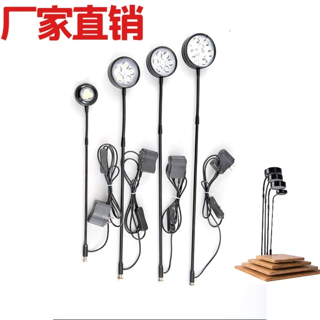 Светодиодная лампа аквариума из аквариума бамбуковая лампа основания лампа из бамбуковой травы лампа мха лампа воды и земли лампа плоти лампа горшка растительная лампа