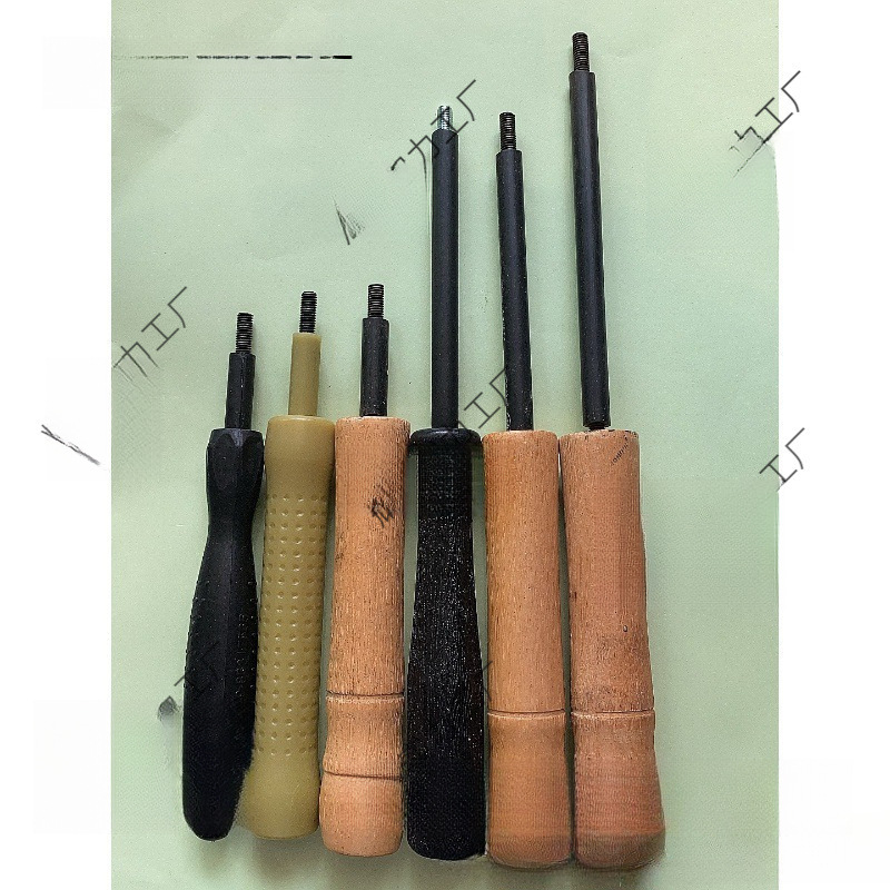 钩针手柄穿绕拉磁环电感线圈塑胶钩子勾针工具卷线棒勾棒专业