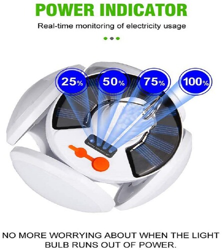Solar football light bulb flash emergency light outdoor camping night market stall light USB charging camping light