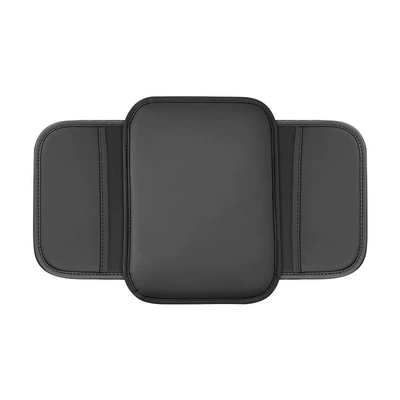 central armrest box cover, Armrest box pad - blackno-label