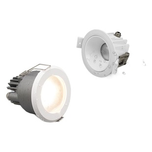 High-end cob waterproof downlight embedded high-display finger anti-fog dustproof downlight bathroom Bathroom Kitchen IP65 light