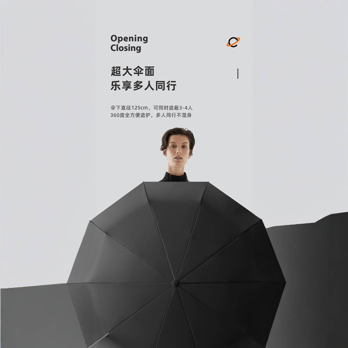 Paraguas de botón transfronterizo paraguas de regalo de negocios paraguas de tres plegadas paraguas de vinilo plegables