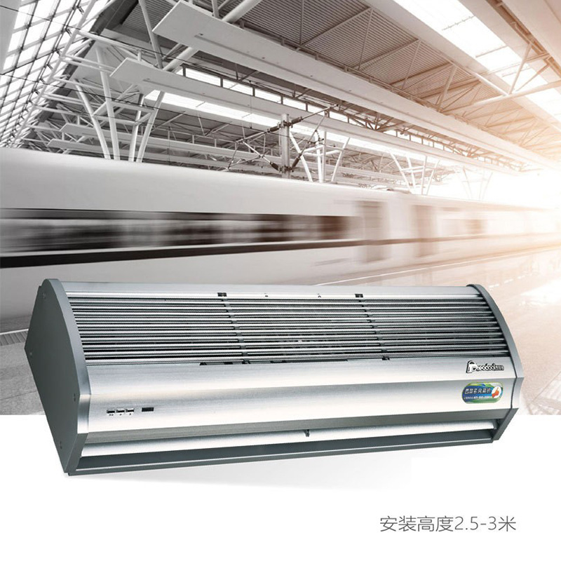 西奥多电加热风幕机RM-1209/1212/1215S-D/Y5G冷暖遥控空气幕设备