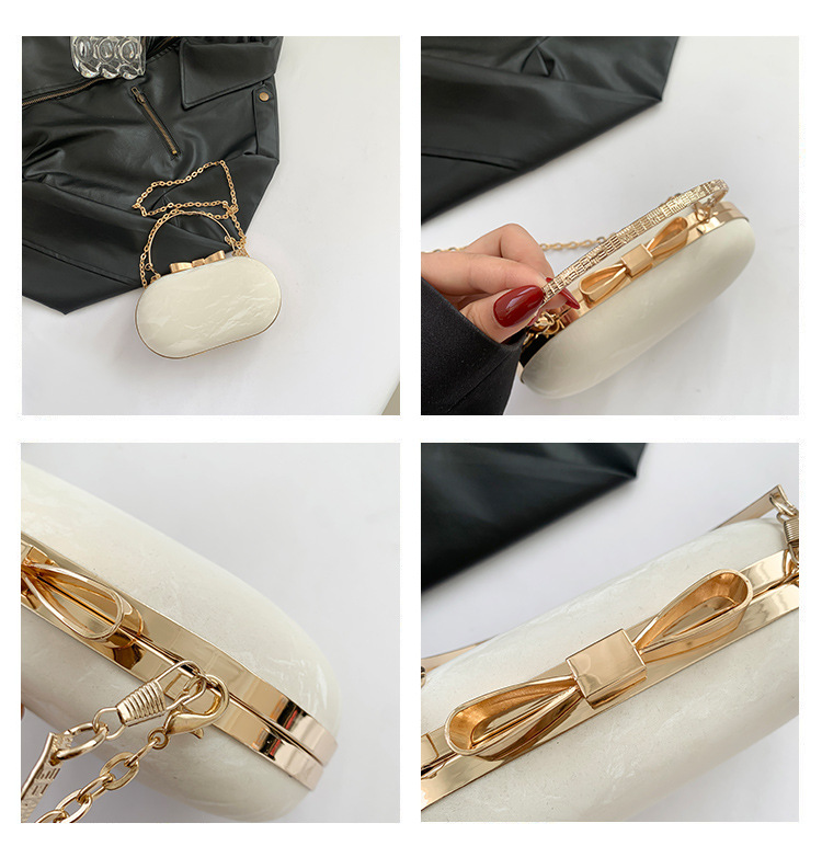 Spring Collection Women's Versatile 2024 New Exquisite Banquet Handheld Chain Shoulder Cross Bag for Women_voghion.com