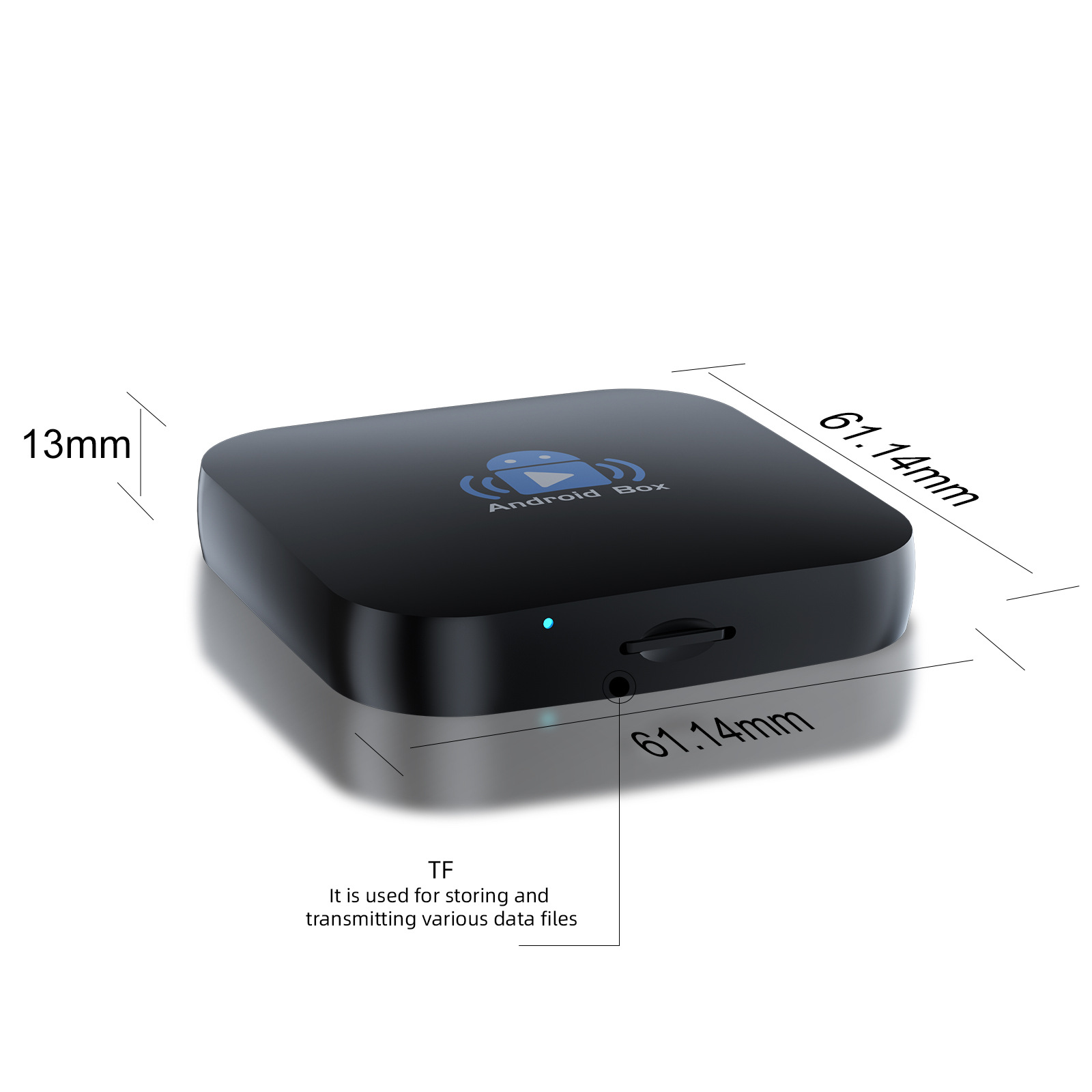 Cross-Border Wireless Carplay Box, Wired to Wireless Car Interconnection Box, Smart Car Carplay Converter