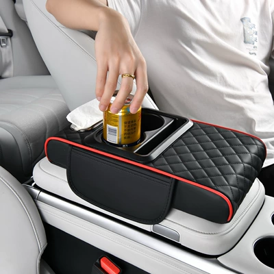 Armrest box, Armrest Box Mat, Nappa Leather