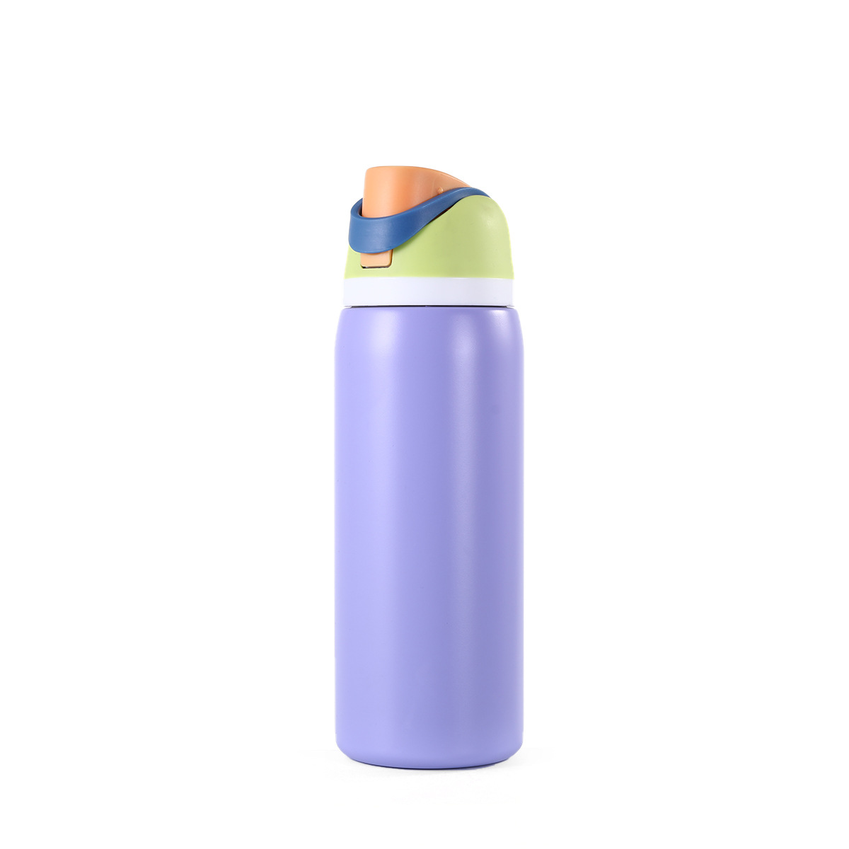 Transfronterizo de alto valor 304 taza de aislamiento de acero inoxidable de doble capa taza de fruta portátil al aire libre owala taza de bebida doble rebote image 13