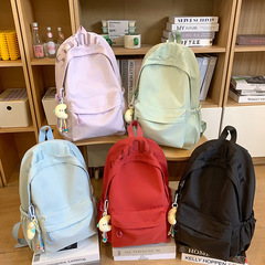 新しい日本イン高価値新鮮でかわいいバックパック女子中学生カジュアルシンプルな大容量バックパック