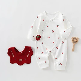 连身衣、爬服;童保暖上装;童马甲