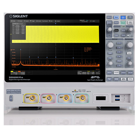 SIGLENT鼎阳 SDS6000 PRO系列数字示波器2GHz 10GSa/s示波器
