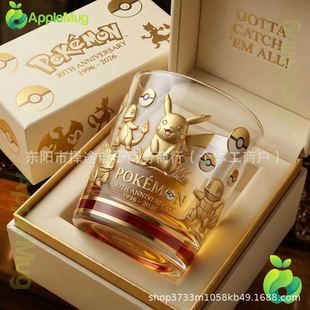 Pokemon 30th Anniversary 1996-2026 Whiskey Glass���ɉ�30����