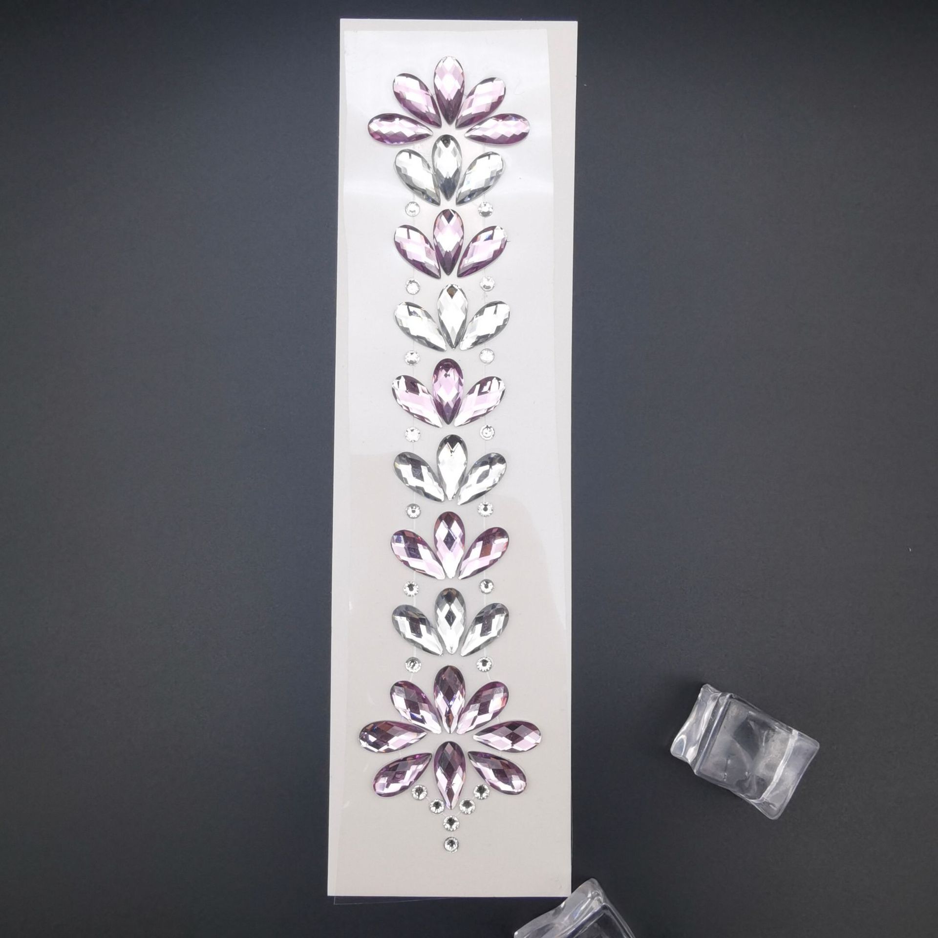 EDM eléctrico sílaba cara pegatinas ceja pegatinas cara pegatinas diamante resina diamante carnaval diamante pegatinas cara decorativa diamante