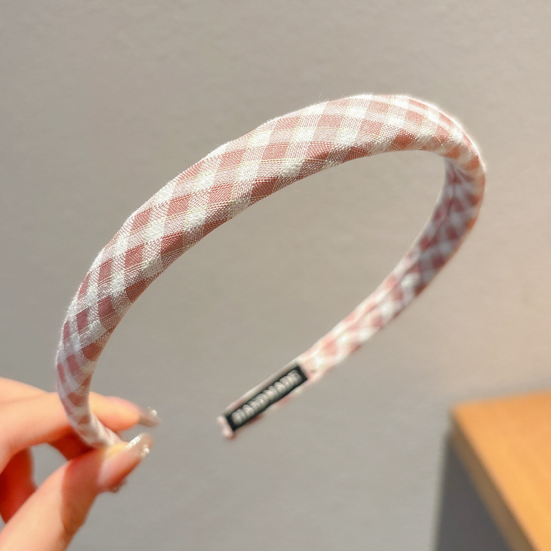 Hermosa y dulce banda de cabello rosa para mujeres, banda de cabello de alta presión craneal, banda de cabello diaria, banda de cabello de niña, tocado de tarjeta de cabello de corazón