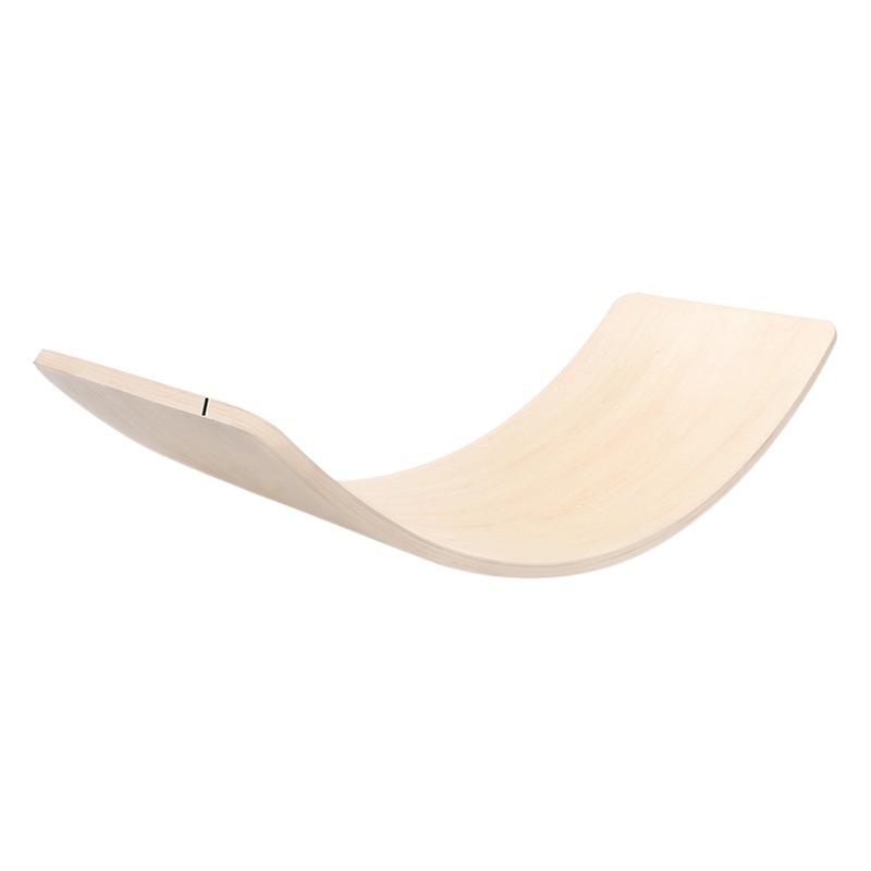 Estrictamente elegir el equilibrio de madera tablero de madera para niños de interior balancín ejercicio entrenamiento sensorial tablero curvo práctica de yoga