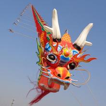 潍坊龙头蜈蚣风筝大型成人传统手工立体龙风筝单只试飞保费可