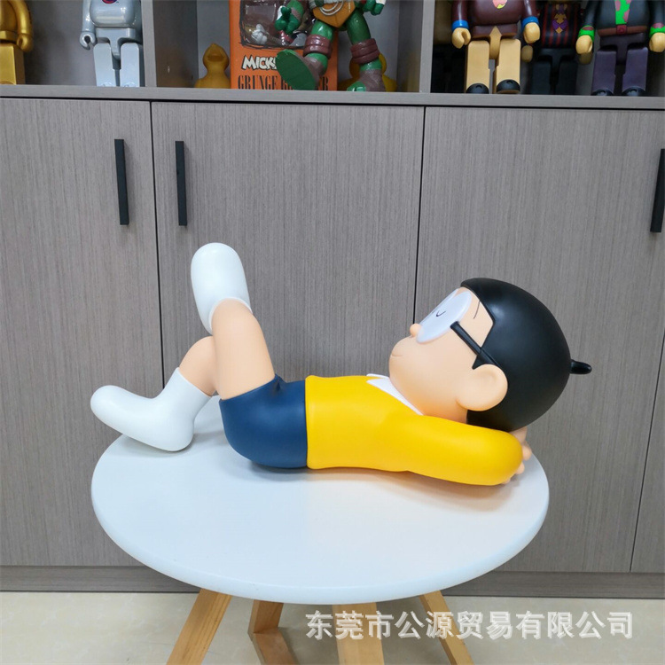 大号哆啦A梦大雄技安胖虎机器猫小叮当动漫公仔玩具手办摆件模型-阿里巴巴