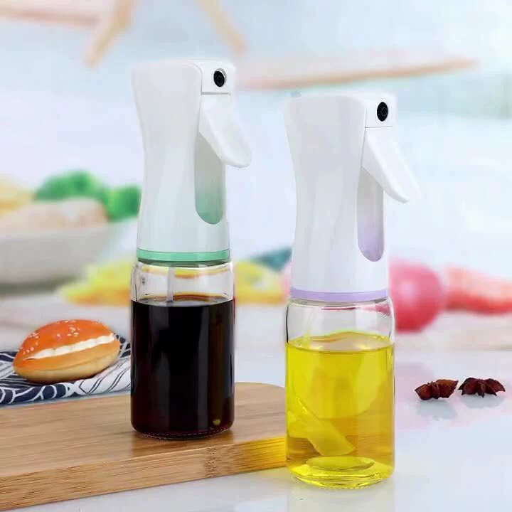 Спрей-банка для масла на кухню, аэрогриль, спрей для масла в стеклянной упаковке, съедобное масло, распыление масла, распыляемое масло