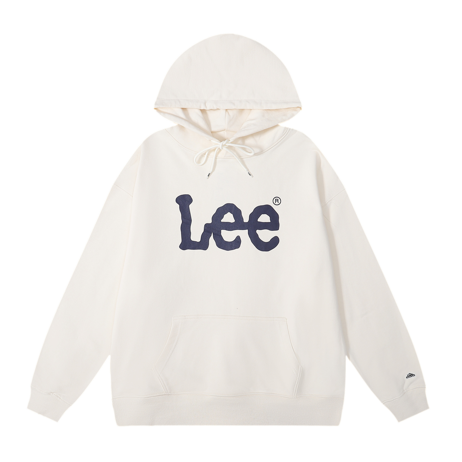 한국 틈새 트렌디 브랜드 리 레터 인쇄 스웨터 남성과 여성을위한 클래식 올 매치 루즈 캐주얼 커플 후디