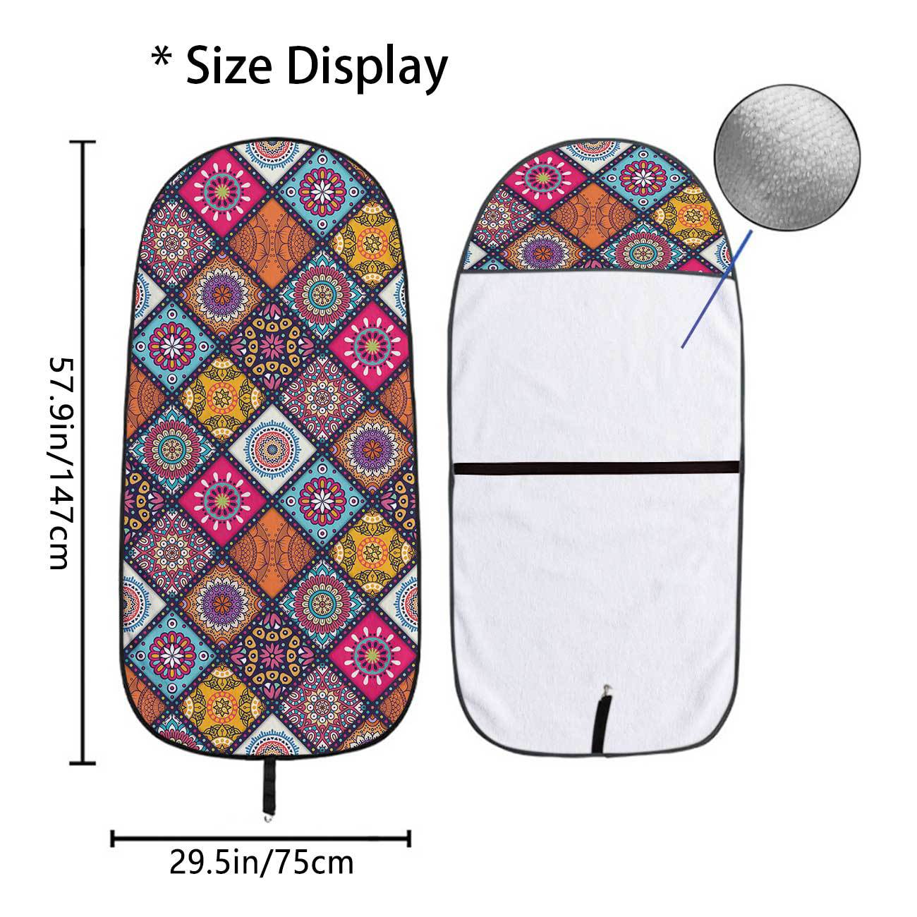 Car seat towel cover front seat protector suitable for gym and exercise, universal for all seasons, car use 31