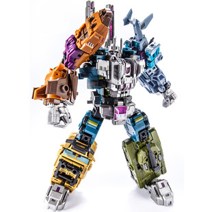 Deformation toy Pocket magic God of War King Kong car combination five-in-one hand-made children model robot