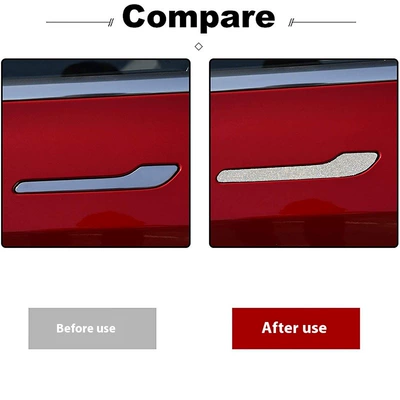 Cross-border exclusive for Tesla Tesla Model 3 door sticker door handle modification diamond decoration sticker