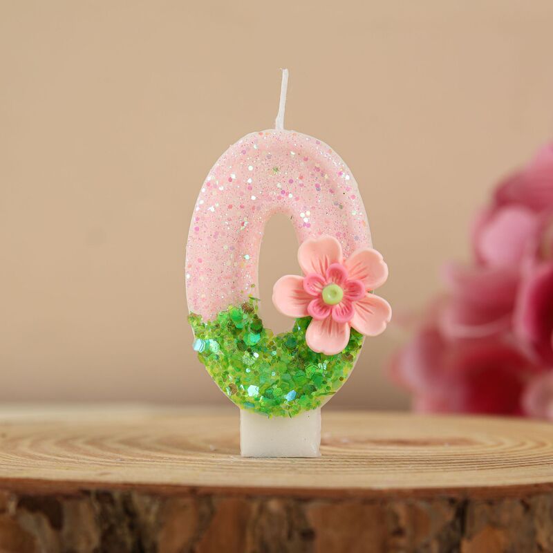 クロスボーダー Amazon Xiyin ホットセールアイテムクリエイティブフラワーデジタル誕生日キャンドル DIY 1 歳のケーキパーティーの装飾|undefined