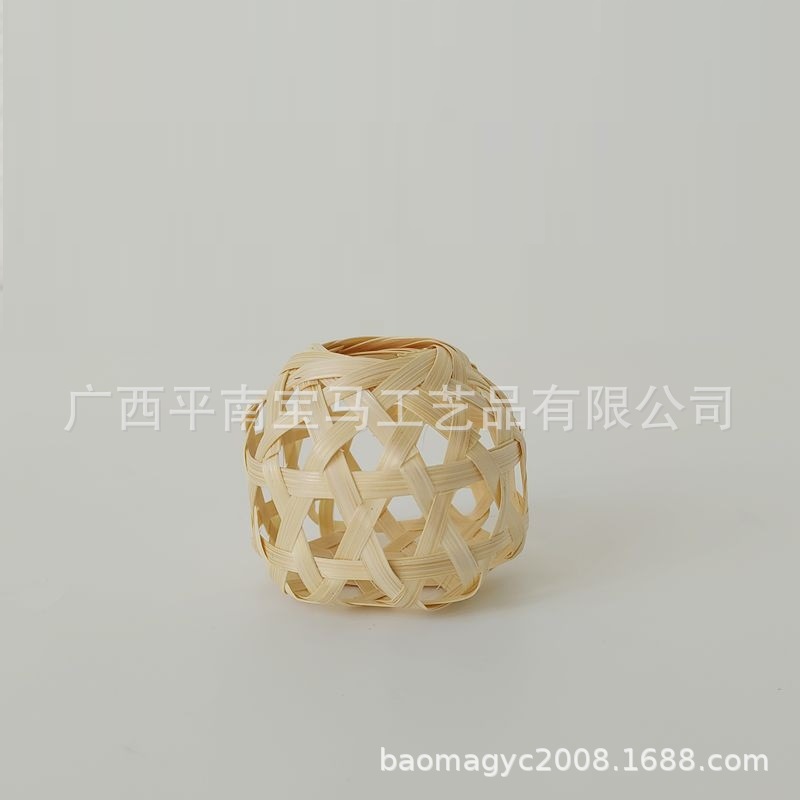 Industrial flashlight, bamboo light, creative lampshade, DIY 5
