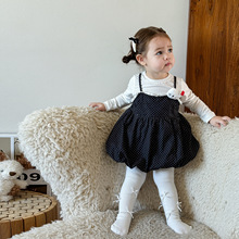 蔗梨童装女童套装2025新款儿童秋装连衣裙两件套一岁女宝宝衣服潮
