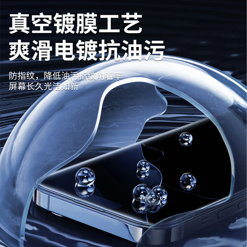 360 anti-pepeeping para Apple 16promax película de endurecimiento iPhone 17 pantalla completa 13 esmerilado 14p teléfono 15 película