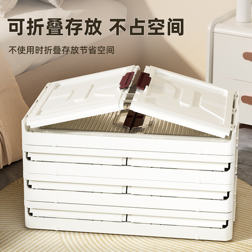 Folding storage cabinet installation-free storage cabinet plastic multi-layer removable storage box wardrobe cabinet storage cabinet home
