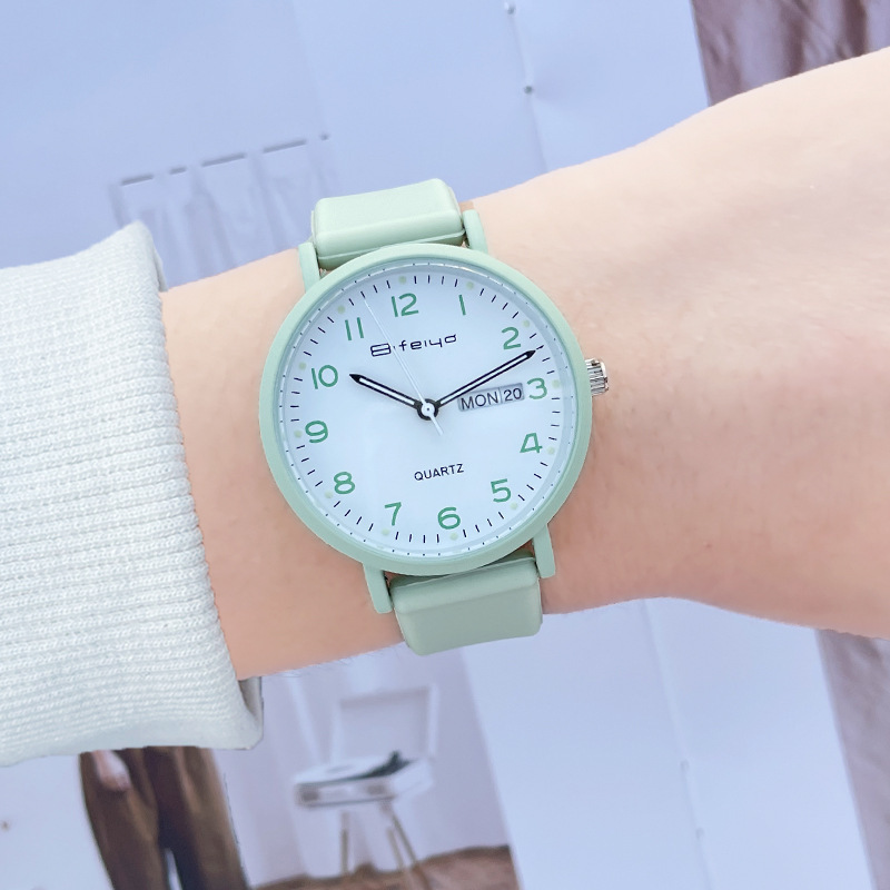 Special Watch for Examination Women's Junior Senior high school Students Junior High School Girls Luminous Time Simple Civil Servant Mute Quartz Special Watch for Examination Women's Junior Senior high school Students Junior High School Girls Luminous Time Simple Civil Servant Mute Quartz