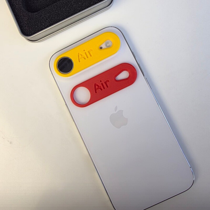 Dopamine iPhone Air 17 Lens Cover Anti-Drop Compatible Colorful Case 3D Printed Product Multi-Color Design