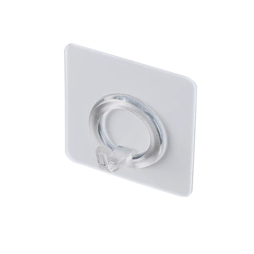 Home Kitchen Storage Invisible Hooks Transparent No-Drill Weight-Bearing Adhesive Cup Hook Invisible Sticky Wall Strong Adhesive