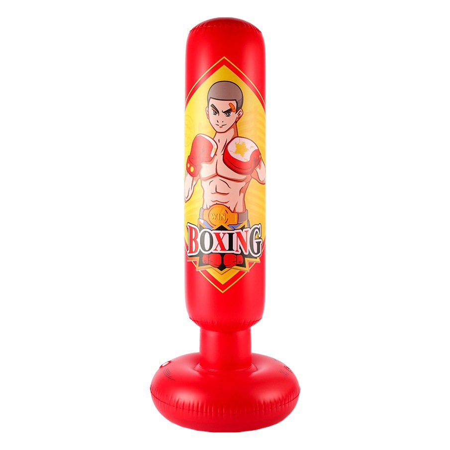 Doctor Dolphin vaso inflable para niños columna de boxeo inflable para niños inyección de agua para niños vaso de boxeo para el hogar