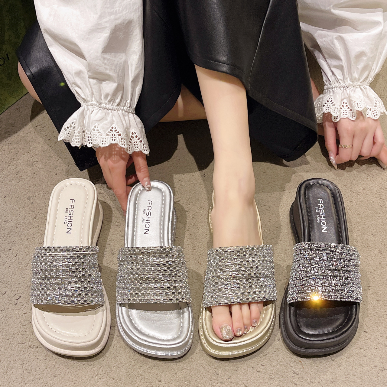 Fashionable mule
