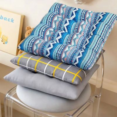 涤棉椅子垫坐垫加厚餐椅垫现代简约家用办公室久坐神器秋冬季方形|ms